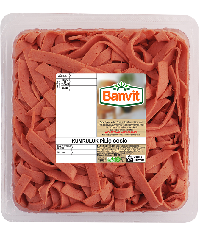 Banvit Kumruluk Piliç Sosis 1000 g